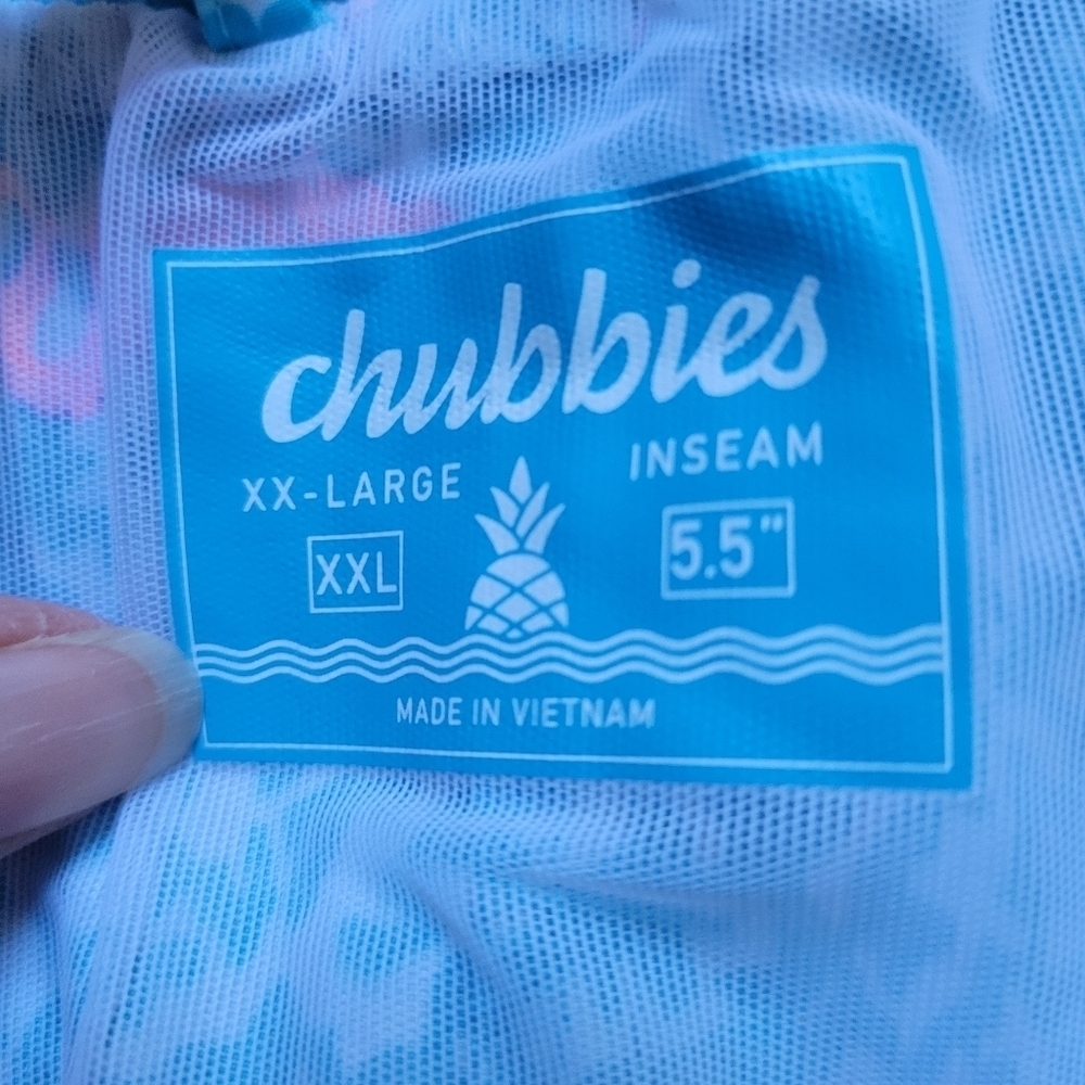 Chubbies the Domingos are for Flamingos swim trunks. - Picture 13 of 14